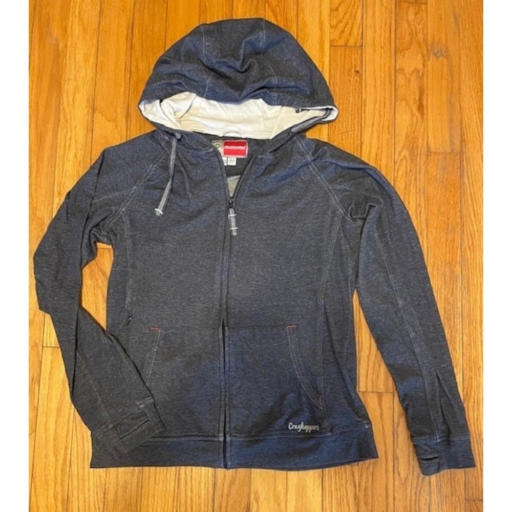 CRAGHOPPERS Denim Blue Athleisure Athletic Gorpcore Hoodie  M Medium